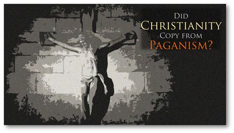 Were pagans worshiping before christianity